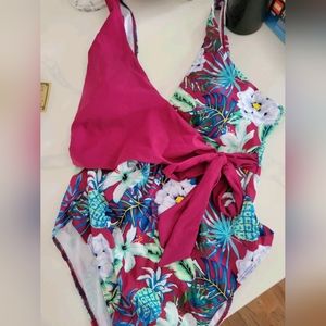 One piece bathing suit